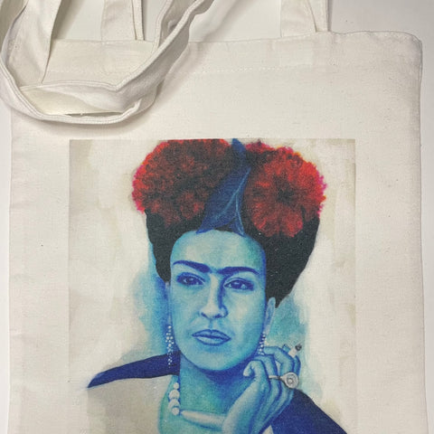 My Blue Frida Tote